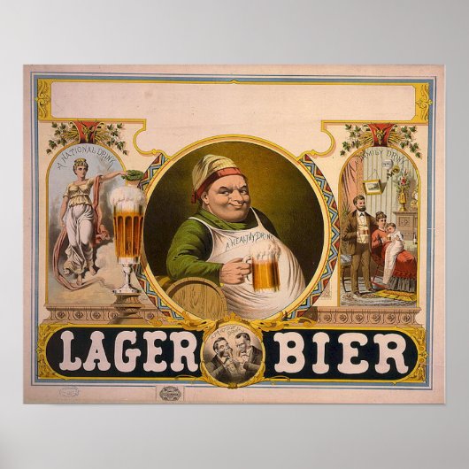 Lager Beer Poster (Voorkant)