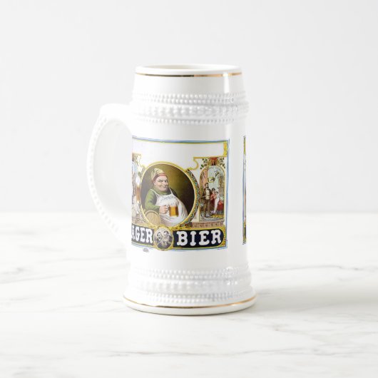 Lager Bier Bierpul (Voorkant links)