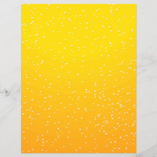 Lager bier met kleine belletjes achtergrondkunst flyer (Voorkant)