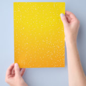 Lager bier met kleine belletjes achtergrondkunst flyer (Hand)