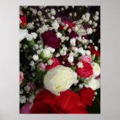 Lager Bouquet, Baby en anjers Poster (Voorkant)