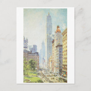 Lager Broadway in Wartime rond 1917 Briefkaart