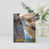 Lager Calf Creek Herfsten, Utah Briefkaart (Staand voorkant)