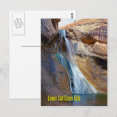 Lager Calf Creek Herfsten, Utah Briefkaart (Voorkant / Achterkant)