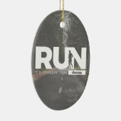 Lager dan een behandeling met een loopbaan keramisch ornament (Rechts)