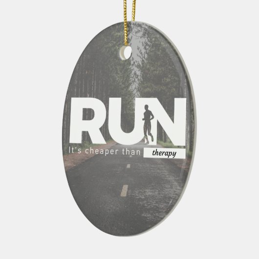 Lager dan een behandeling met een loopbaan keramisch ornament (Links)