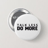 LAGER DAN MEER DOEN RONDE BUTTON 5,7 CM (Voorkant /achterkant)
