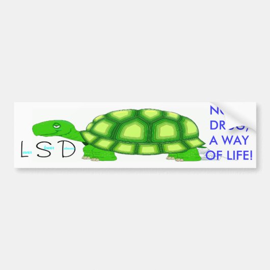 Lager Delaware Bumpersticker (Voorkant)