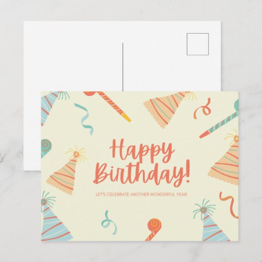 Lager en Pet Briefkaart (Voorkant / Achterkant)