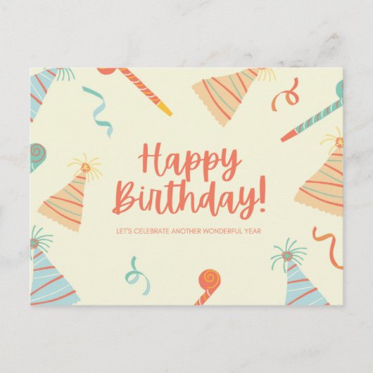 Lager en Pet Briefkaart (Voorkant)