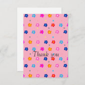 Lager energieverbruik Hartelijk dank Bedankkaart (Voorkant / Achterkant)