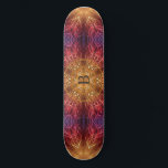 Lager/fractaal Spiritueel, gepersonaliseerd Skateboard<br><div class="desc">Lager van het leven / Blume des Lebens Heilige Universe Specialized Fractal Art Spiritueel Gift. Pas het met het initiaal/de naam van de ontvanger aan of pas het verder aan als u de doopvont, de grootte, en de kleur van de tekst wilt veranderen evenals de tekst wilt bewegen. Of verwijder...</div>