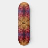 Lager/fractaal Spiritueel, gepersonaliseerd Skateboard (Voorkant)