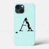 Lager gepatterde Letter A iPod-aanraaktas Case-Mate iPhone Case (Achterkant)