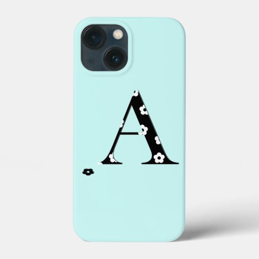 Lager gepatterde Letter A iPod-aanraaktas Case-Mate iPhone Case (Achterkant)