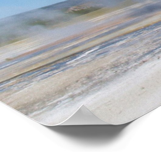 Lager Geyser Basin Poster (Hoek)