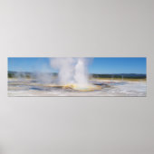 Lager Geyser Basin Poster (Voorkant)
