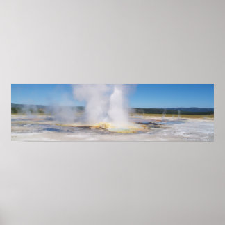 Lager Geyser Basin Poster