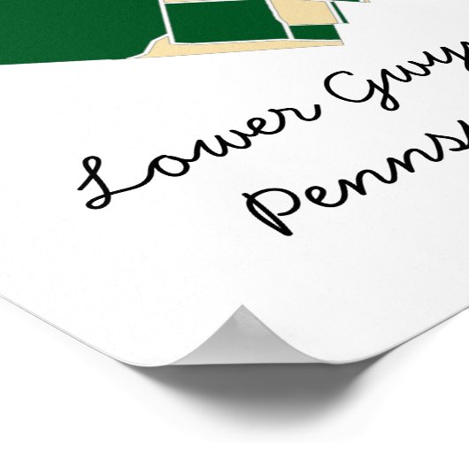 Lager Gwynedd, PA Archival Matte Poster (Hoek)