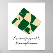 Lager Gwynedd, PA Archival Matte Poster (Voorkant)