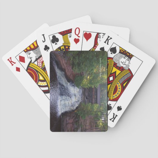 Lager Herfst die kaarten spelen (Achterkant)