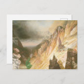 Lager Herfst, Grand Canyon van de geelsteen Briefkaart (Voorkant / Achterkant)