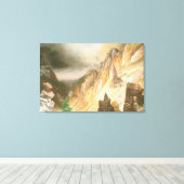 Lager Herfst, Grand Canyon van de geelsteen Canvas Afdruk (Insitu (Houten vloer))