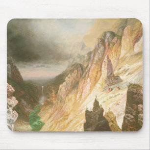 Lager Herfst, Grand Canyon van de geelsteen Muismat
