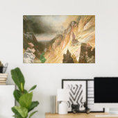 Lager Herfst, Grand Canyon van de geelsteen Poster (Thuiskantoor)