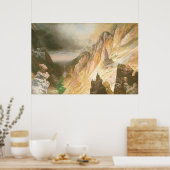 Lager Herfst, Grand Canyon van de geelsteen Poster (Keuken)