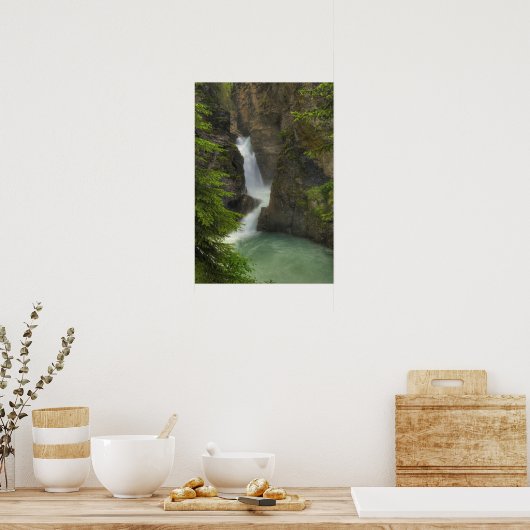 Lager herfst, Johnston Canyon Poster (Keuken)