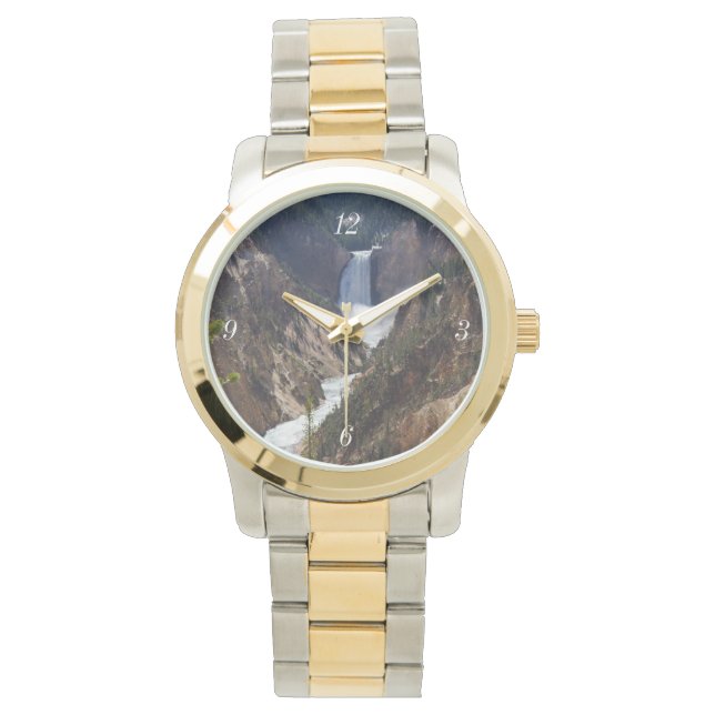 Lager Herfst Yellowstone Horloge (Voorkant)