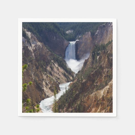 Lager Herfst Yellowstone Servetten (Voorkant)
