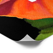 Lager hibiscus tropical Summer quote Poster (Hoek)