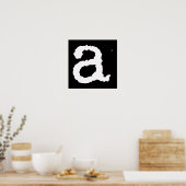 lager hoesje a poster (Keuken)