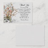 Lager in de pot Dank u Notitiekaartje (Voorkant / Achterkant)