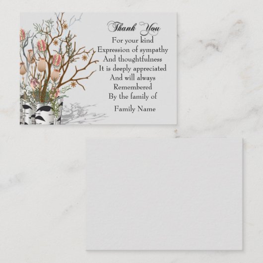 Lager in de pot Dank u Notitiekaartje (Voorkant / Achterkant)