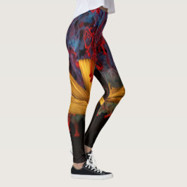 Lager in leggings voor kleurrook