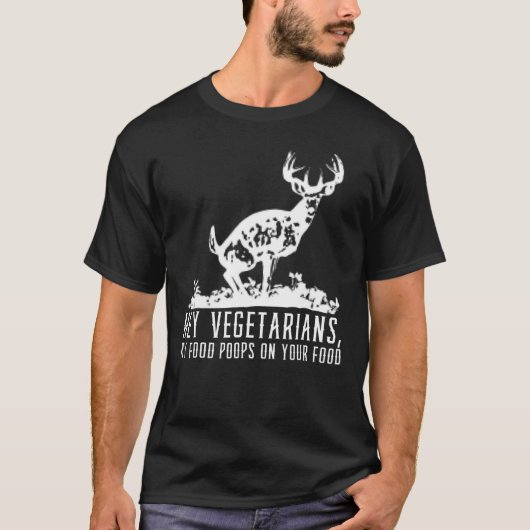 Lager jagen voor mannen t-shirt (Voorkant)