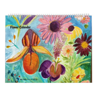 Lager kalender van oorspronkelijke tekeningen