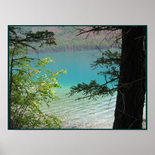 Lager Kintla Lake Poster (Voorkant)