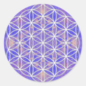 Lager (kleur 3) ronde sticker (Voorkant)