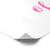 Lager kunstje leef het leven van je droomquote poster (Hoek)