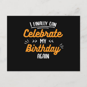 Lager leapling Leap Day Bday I can Celebrate My B Briefkaart