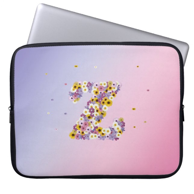 Lager letter z laptop sleeve (Voorkant)