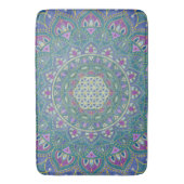 Lager leven - Mandala India Style 1 Badmat (Voorkant Verticaal)