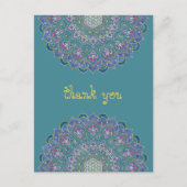 Lager leven - Mandala India Style 1 Briefkaart (Voorkant)