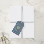 Lager leven - Mandala India Style 1 Cadeaulabel (Met Touw)