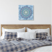 Lager leven - Mandala India Style 1 Canvas Afdruk (Insitu (Slaapkamer))