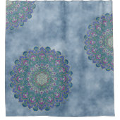 Lager leven - Mandala India Style 1 Douchegordijn (Voorkant)